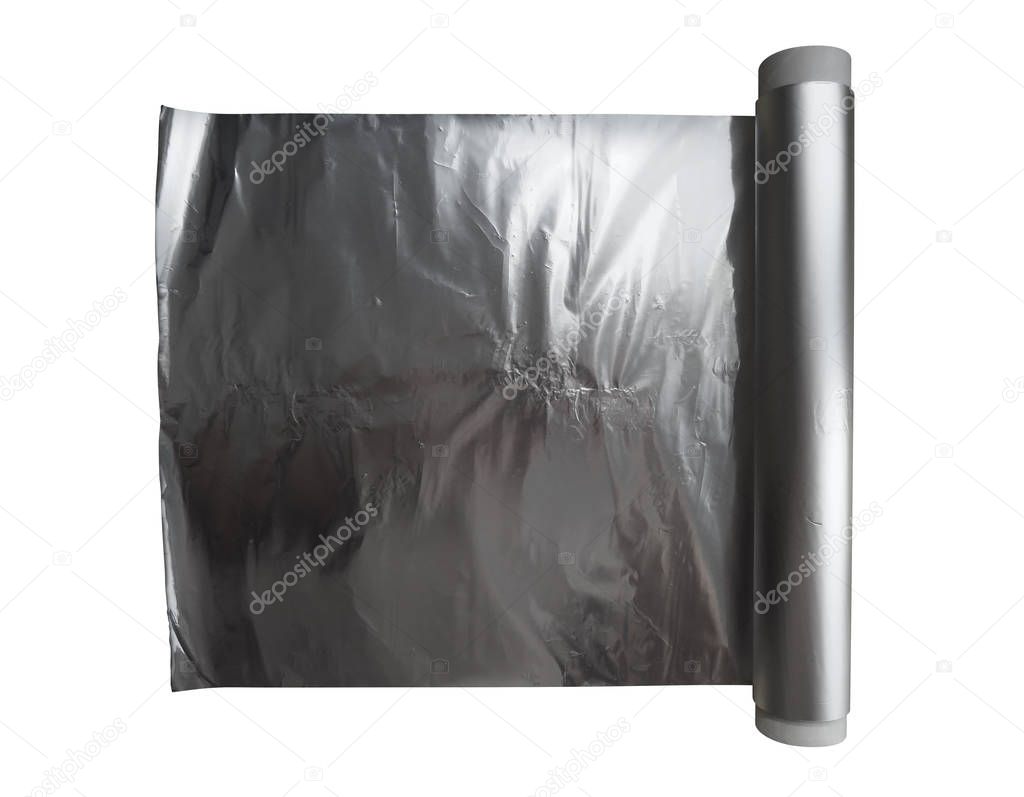 Foil roll isolated