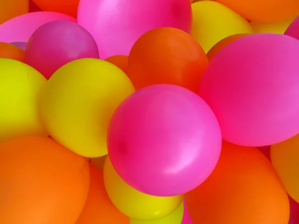 Fond ballons colorés — Photo