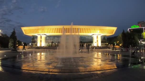 Almatı - Cumhuriyet Sarayı — Stok video