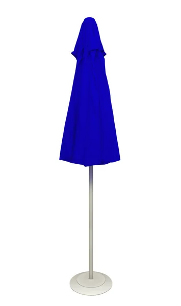 Guarda-chuva de praia - azul — Fotografia de Stock