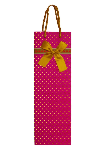 Shopping bag - pink — Stock Photo, Image