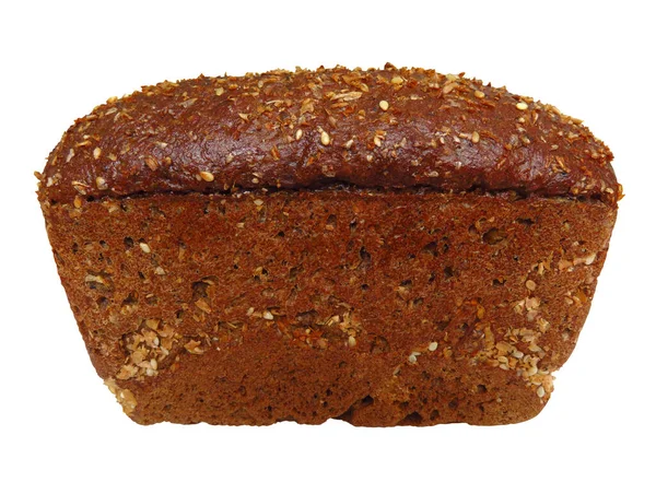 Loaf of rye bread isolated — Stock Photo, Image