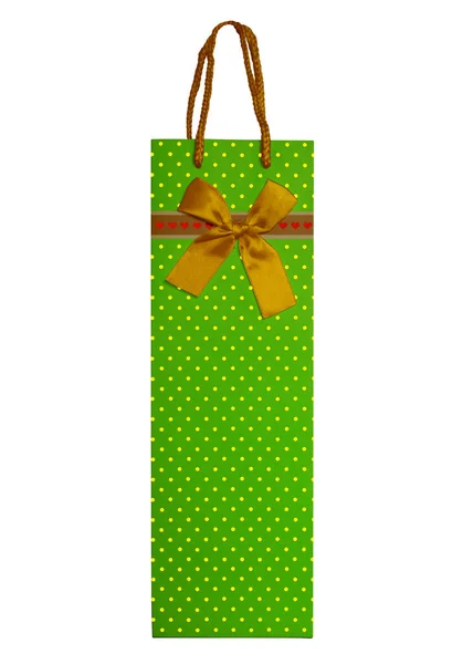 Shopping bag - green — Stock Photo, Image