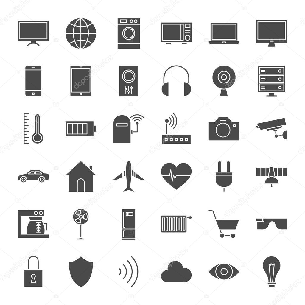 Iot Solid Web Icons