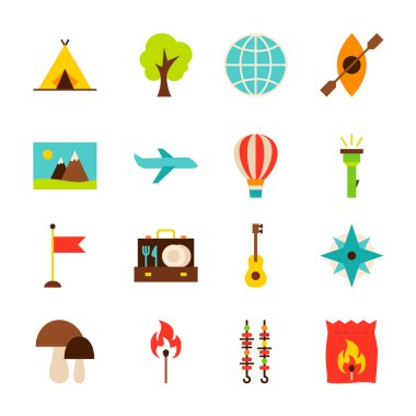 Yaz kampı nesneleri