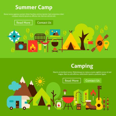 Yaz Kampı Web sitesi banner