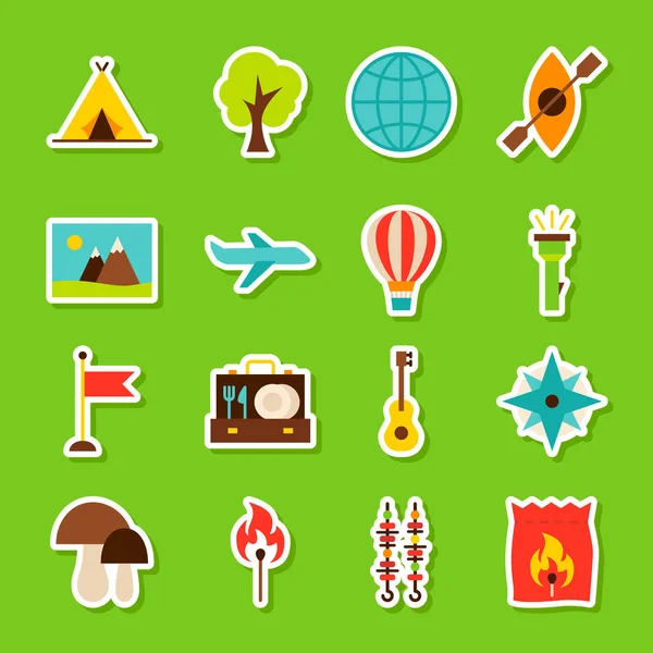 Yaz Kampı çıkartmaları