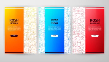 Rosh Hashana broşür Web Tasarım