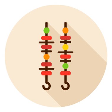 Kebap Barbekü daire simgesi