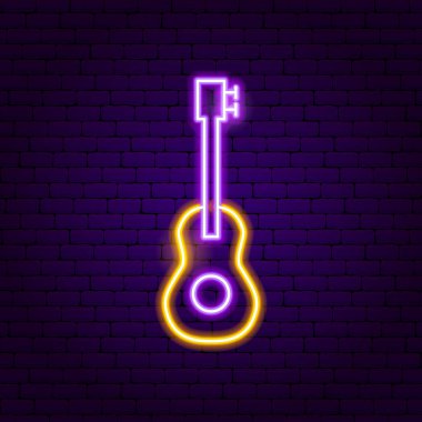 gitar neon tabela