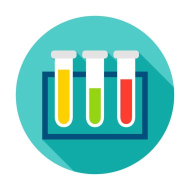 Üç Flasks Daire Simgesi