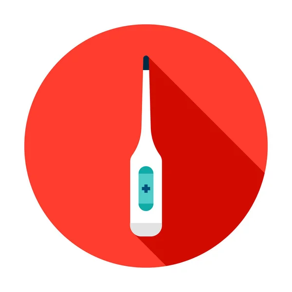 Icono del círculo de prueba de embarazo — Vector de stock