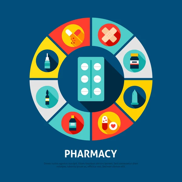 Pharmacy Concept Icons