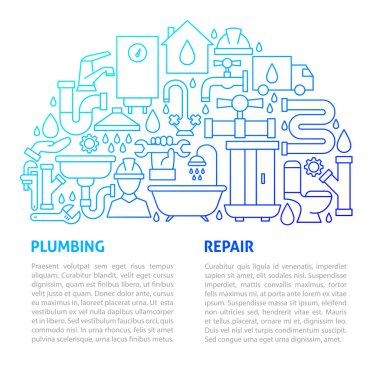 Sıhhi Tesisat Hattı Şablonu