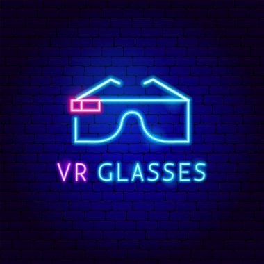 Vr Gözlük Neon Etiket