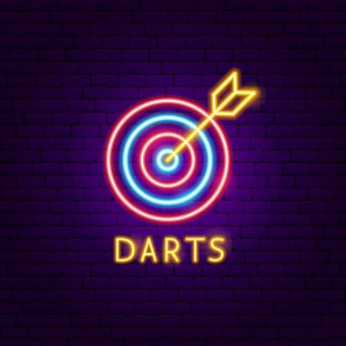 Dart Neon Etiketi