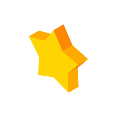 Yıldız Isometric Nesnesi