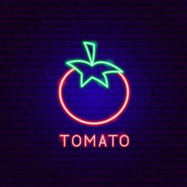 Domates Neon Etiketi