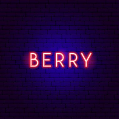 Berry Neon Metni