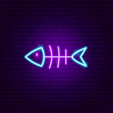 Ölü Balık Neon İşareti