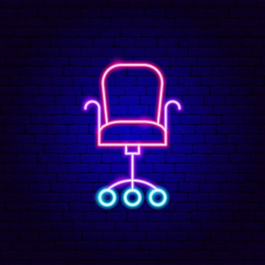 Ofis Sandalyesi Neon İşareti