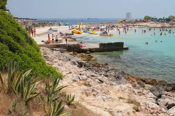 Plaja Cala Xinxell Palma Mallorca Spania — Fotografie, imagine de stoc