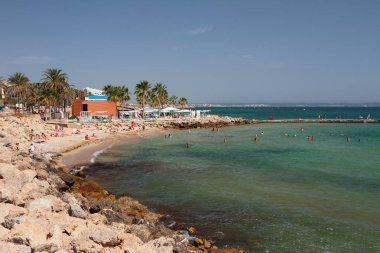 Anima plajı. Palma-de-Mallorca, İspanya