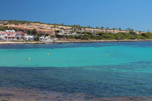 Mar Golfo Complejo Costa Punta Prima Menorca España — Foto de Stock