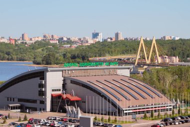 Kazan, Tataristan, Rusya - 26 Mayıs 2018: Tek Sarayı 