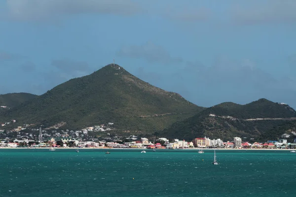 Golf Und Küste Der Insel Der Karibik Philipsburg Saint Martin — Stockfoto
