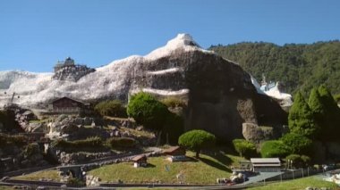 Minyatür parkta. Melide, İsviçre