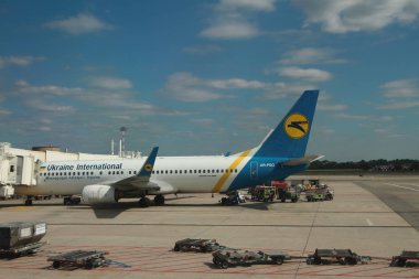 Milan, İtalya - 25 Eylül, 2018: Havayolu şirketi 