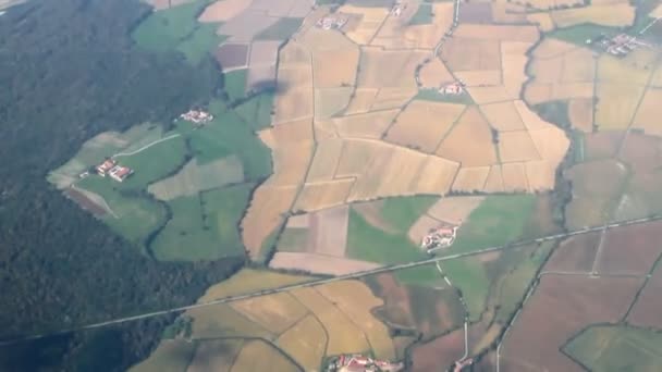 Aero Riprese Campi Agricoli Milano Italia — Video Stock