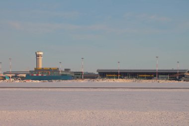 Air terminal kışın karmaşık. Kazan, Rusya Federasyonu