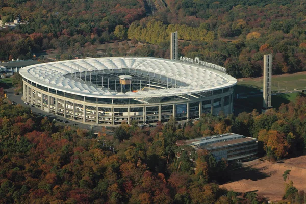 Frankfurt Main Deutschland 2018 Commerzbank Arena Stadion Luftaufnahme — Stockfoto