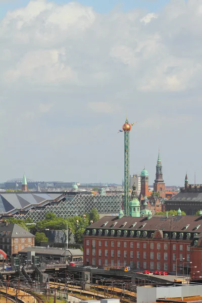 덴마크 코펜하겐 2012년 09일 도시의 중심지 — 스톡 사진