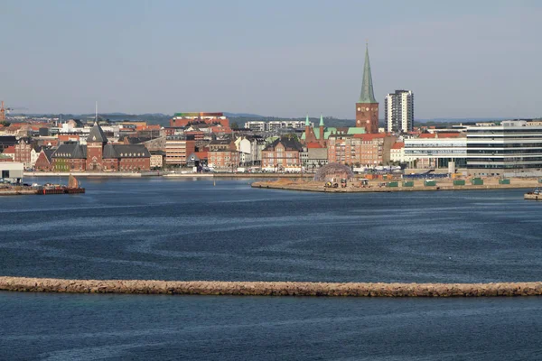 Zatoka Morska Miasto Aarhus Jutlandia Dania — Zdjęcie stockowe