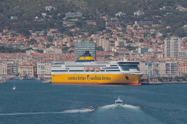 Toulon Francia Jul 2019 Moderno Ferry Ciudad —  Fotos de Stock