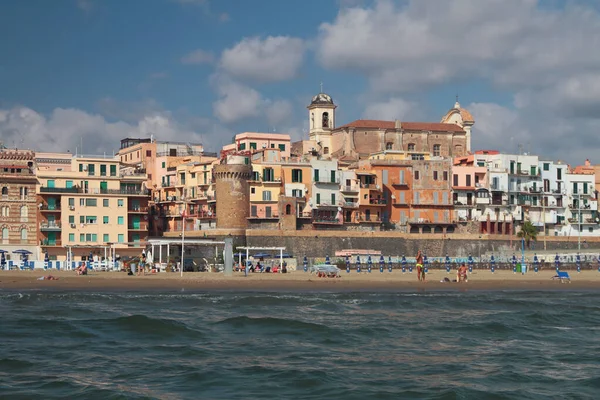 Pláž Město Pobřeží Nettuno Lazio Itálie — Stock fotografie