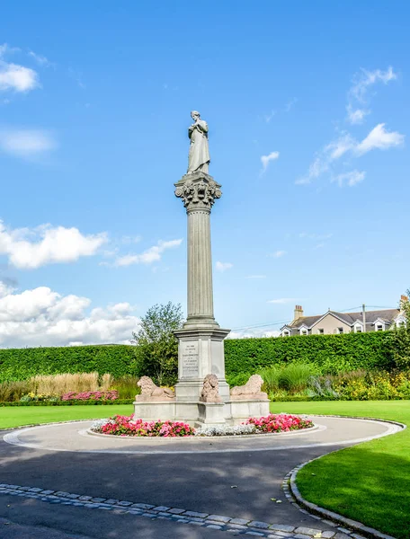 Monumento Conmemorativo Inauguración Del Parque Duthie Por Princesa Beatrice 1883 — Foto de Stock