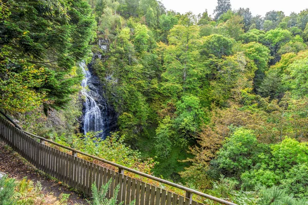 Scenic Falls Divach Punto Vista All Inizio Dell Autunno Situato — Foto Stock