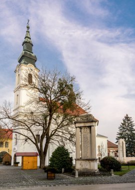 Macaristan 'ın başkenti Szigetvar' daki Sahne Aziz Roch Kilisesi (eski Ali Paşa Camii)