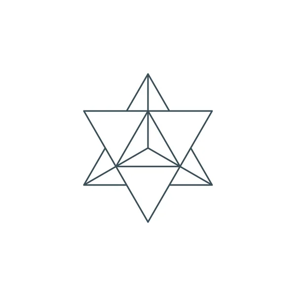 Merkaba案 — 图库矢量图片