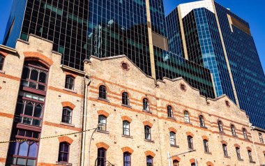 Barangaroo Sydney'deki eski ve yeni binaların kapatılması