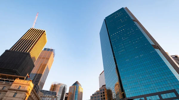 Wysoki wzrost budynków biznesowych w centrum Sydney — Zdjęcie stockowe