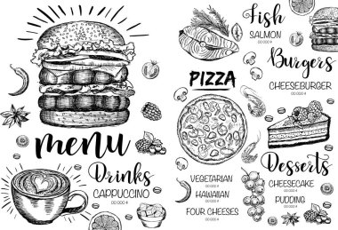 Kitap vektörü. Çizim tarzında elle çizilmiş illüstrasyon.