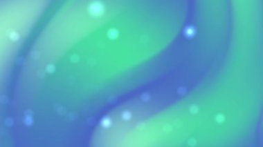 Yumuşak ışık lekeleri olan mavi yeşil soyut arka plan. Dijital tasarımlar, web sitesi geçmişleri, pazarlama materyalleri ve sosyal medya paylaşımları için elverişli.