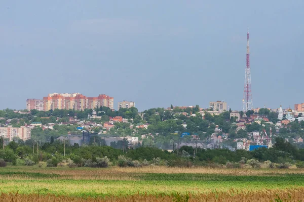Veld Rostov Don Stad Horizon — Stockfoto