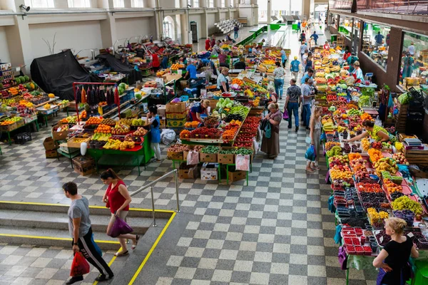 Rostov on Don, Rusya Federasyonu - 28 Haziran 2018: FIFA Dünya Kupası 2018 ev sahibi şehir Rostov-on-Don yer, Rostov-on-Don, şehir merkezi pazar şehir manzaraları