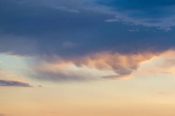 Барвисте Драматичне Небо Хмарою Заході Сонця — стокове фото